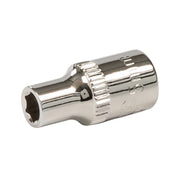 Silverline Socket 1/4" Drive 6pt Metric