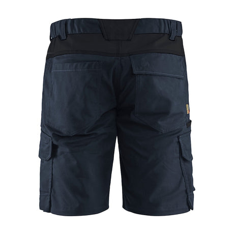 Blaklader Industry Shorts Stretch 1446 #colour_dark-navy-black