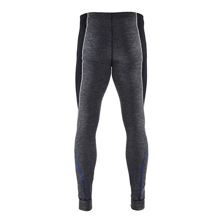 Blaklader Underwear Trousers Warm 100% Merino 1849 #colour_mid-grey-black