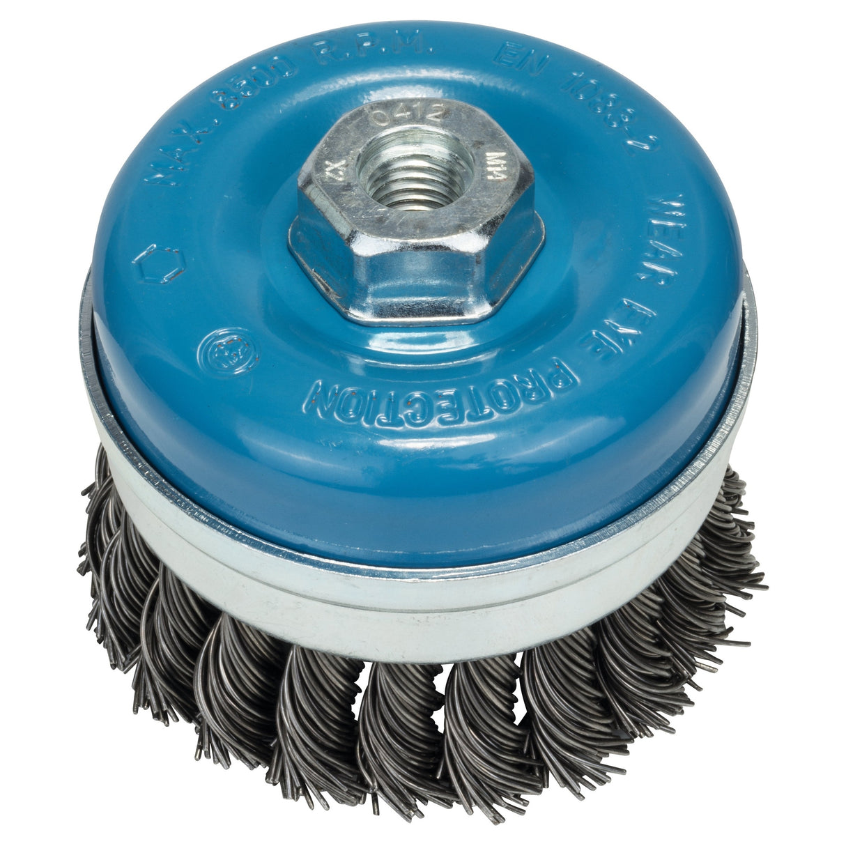 Bosch Professional Cup Brush - 90mm, Knotted, 0.8mm Thickness (M14)