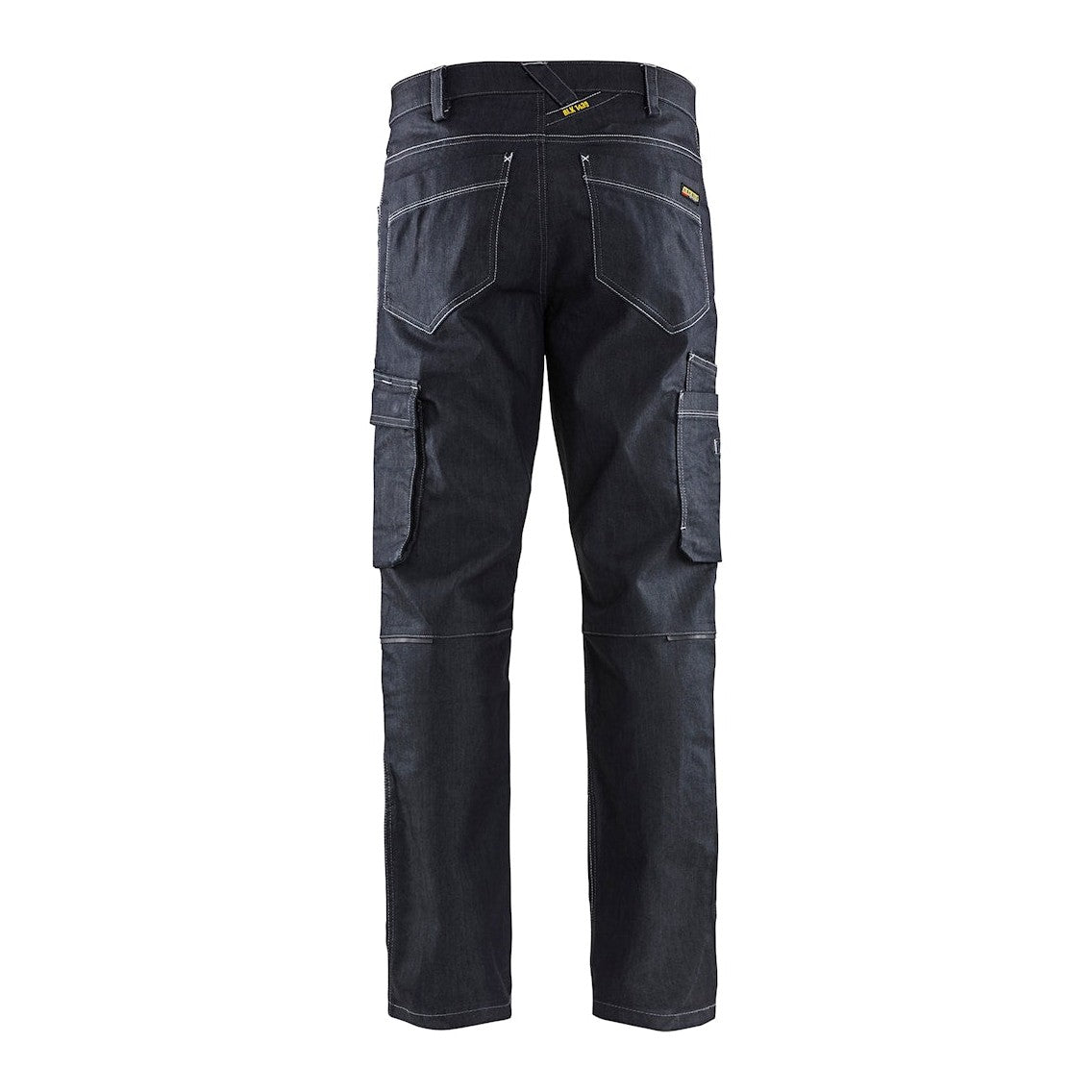 Blaklader Service Trousers Denim Stretch 1439 #colour_navy-blue