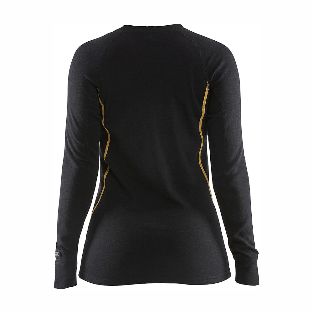 Blaklader Flame Resistant Women's Thermal Top, 68% Merino Wool 7213