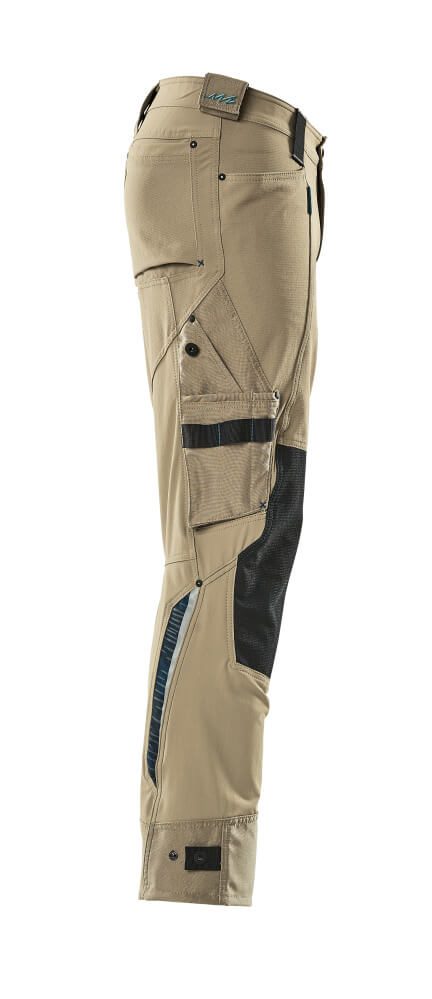 Mascot Advanced Trousers with Dyneema Kneepad Pockets - Light Khaki