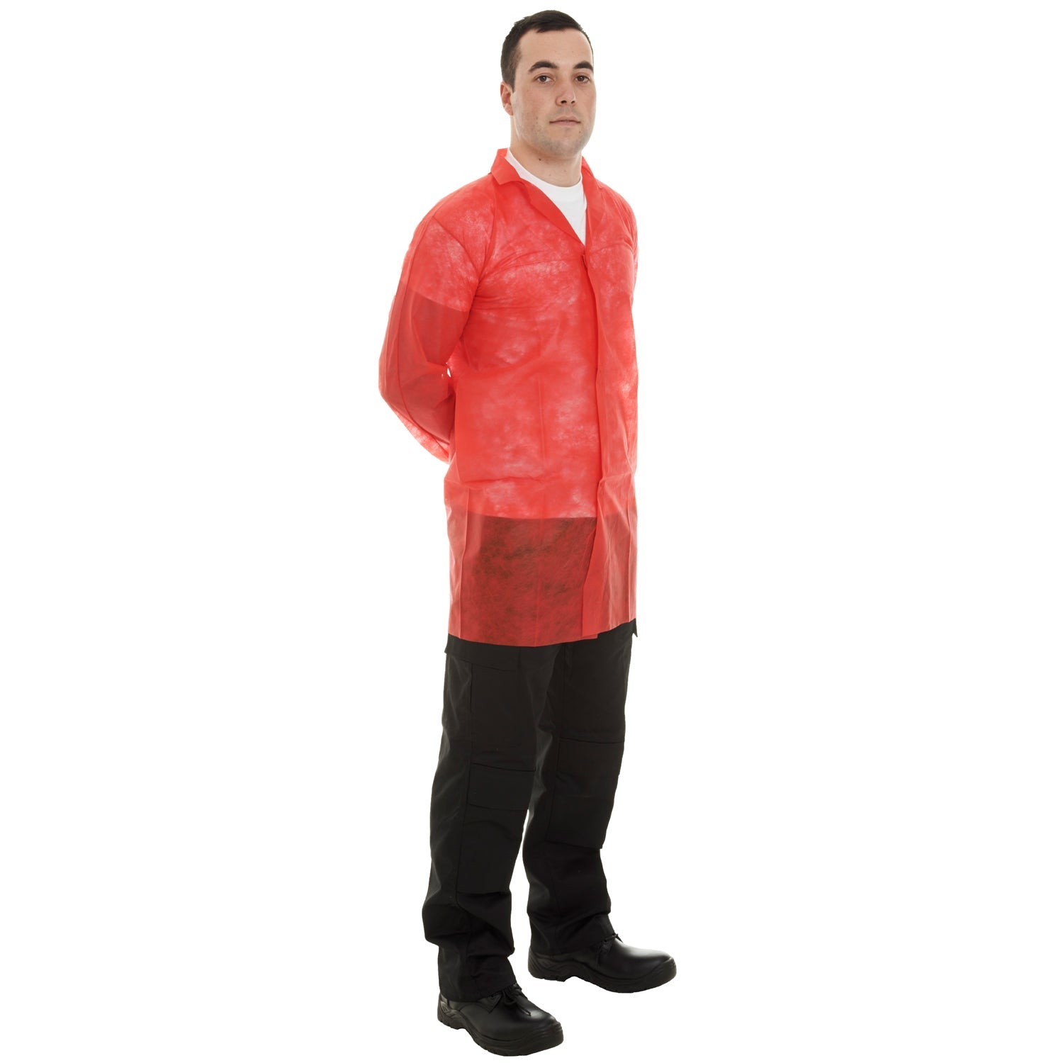 Supertouch Non-Woven Coat with Velcro