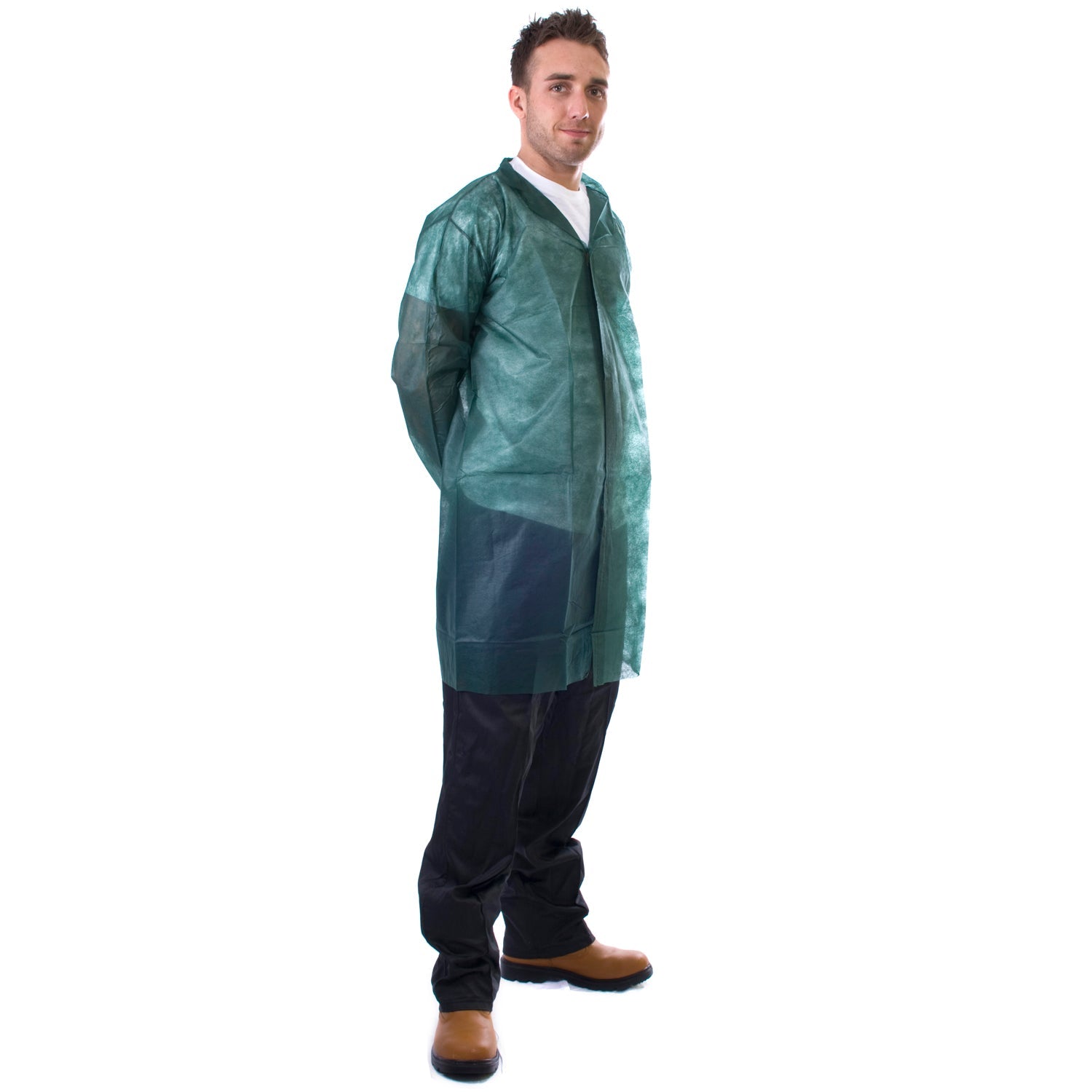 Supertouch Non-Woven Coat with Velcro