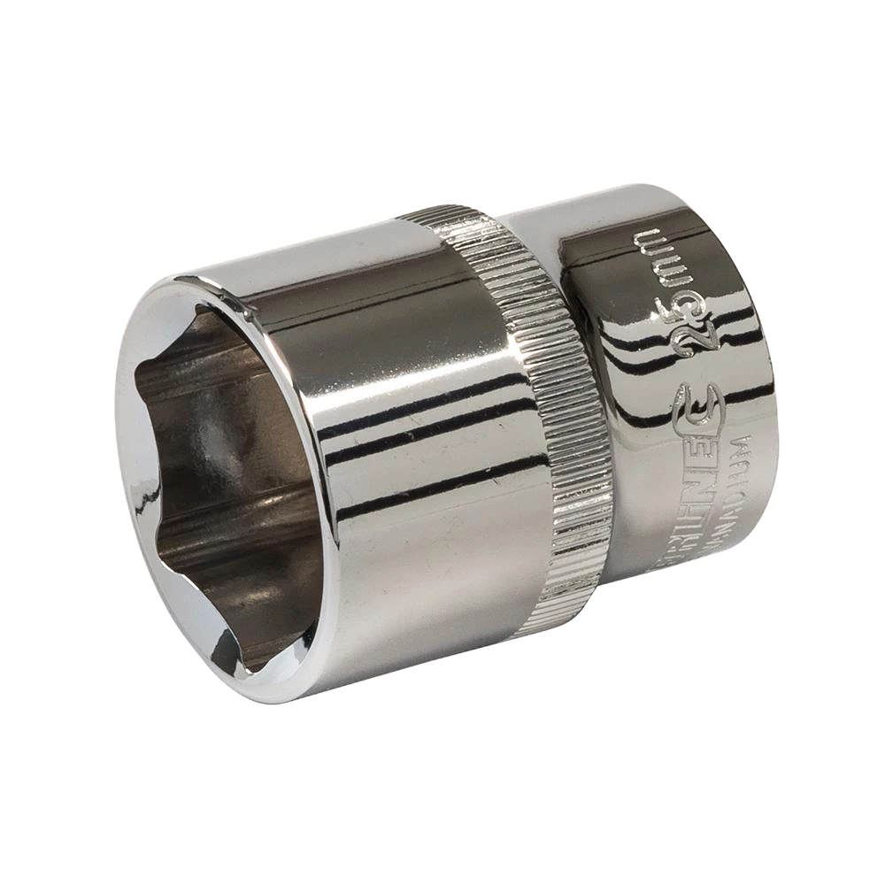 Silverline Socket 1/2" Drive 6pt Metric