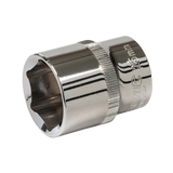 Silverline Socket 1/2" Drive 6pt Metric