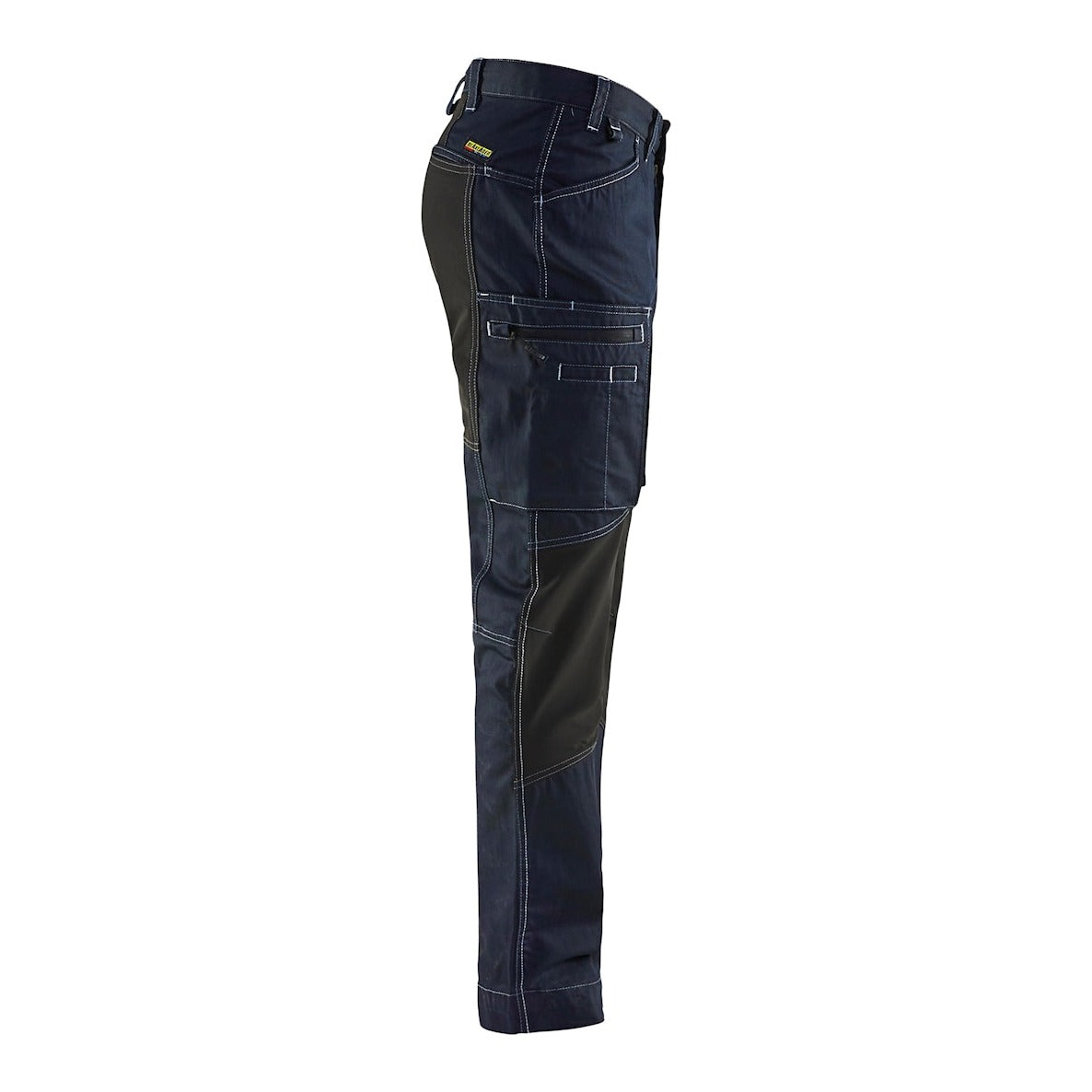 Blaklader Service Trousers with Stretch 14591142 #colour_navy-blue-black