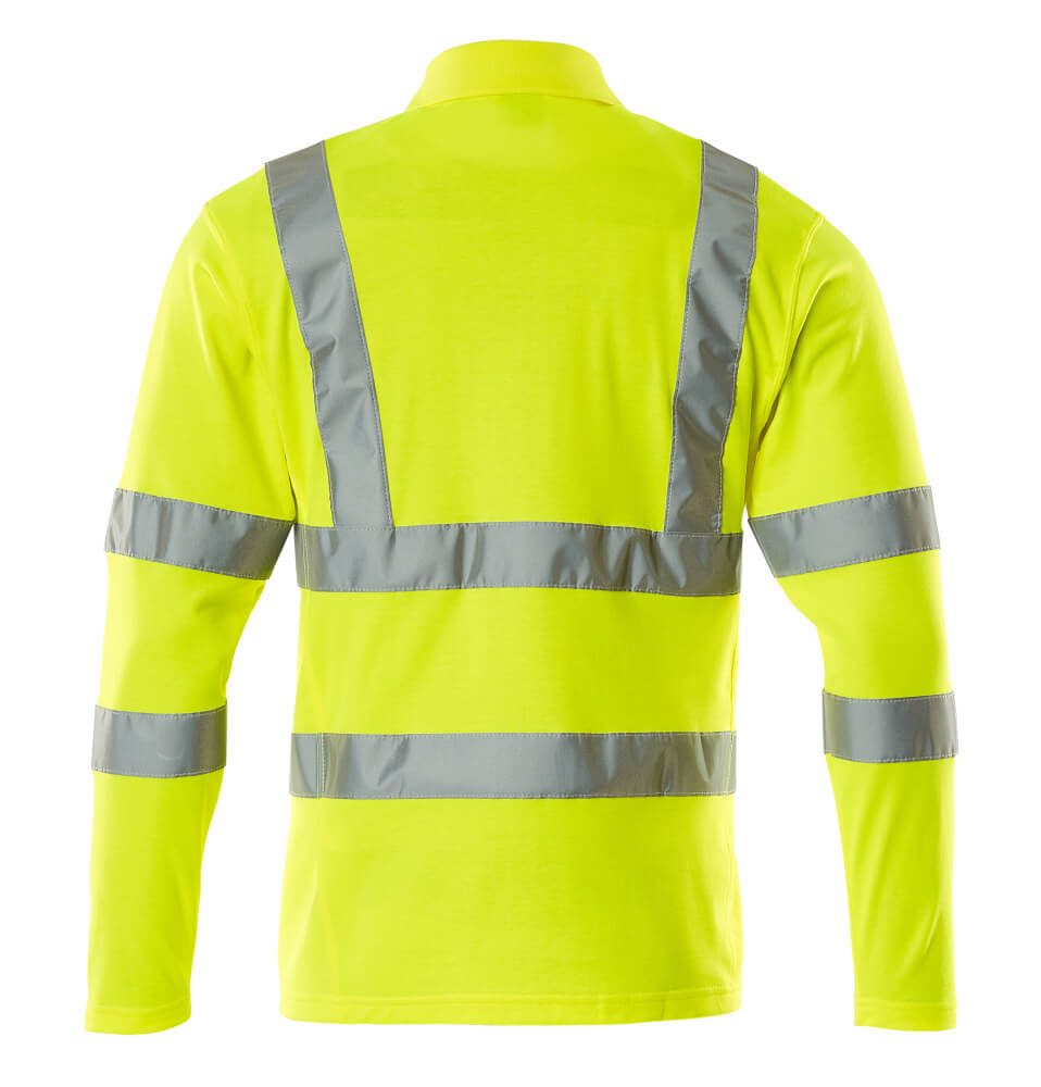 Mascot Safe Classic Polo Shirt, Long-Sleeved 18283
