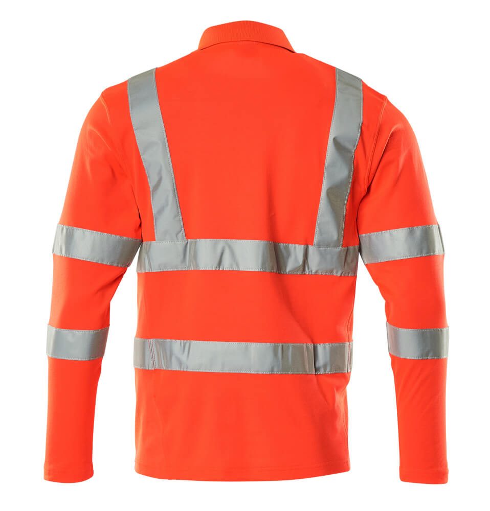 Mascot Safe Classic Polo Shirt, Long-Sleeved 18283