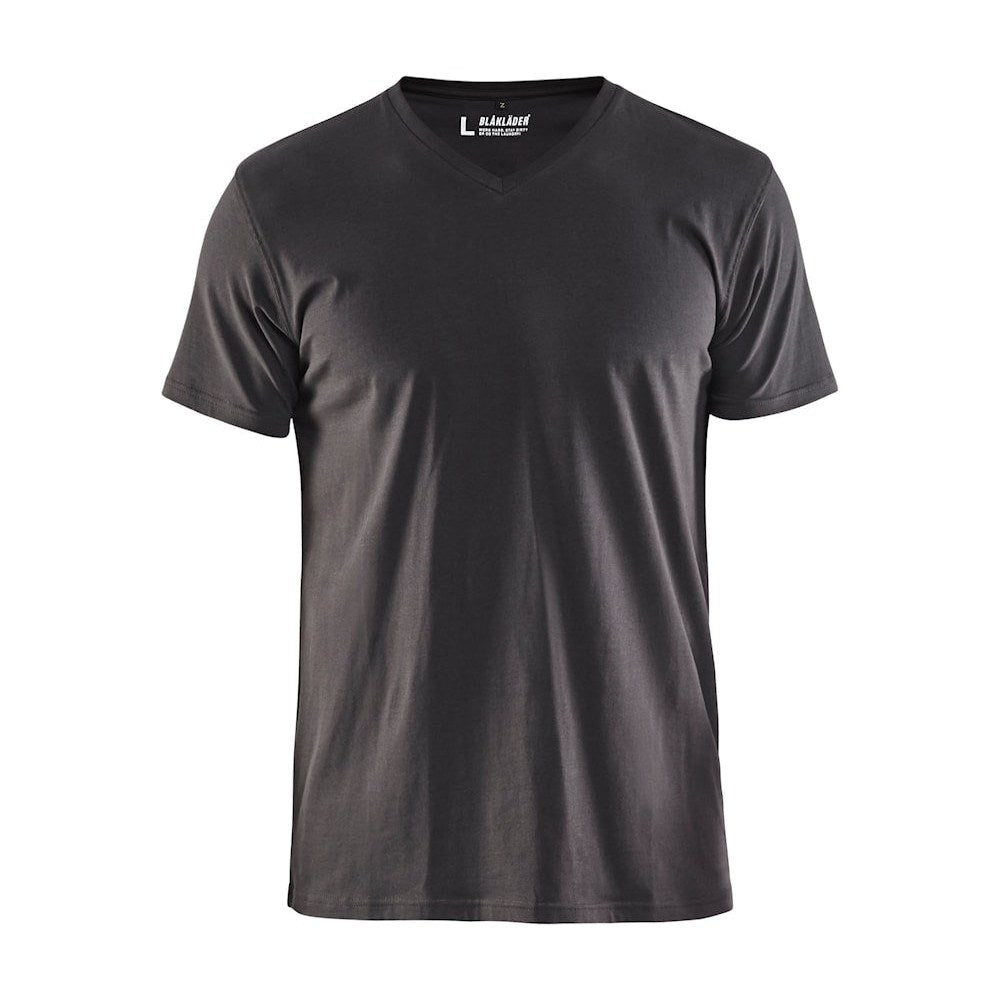 Blaklader T-Shirt, V-Neck 3360 #colour_dark-grey