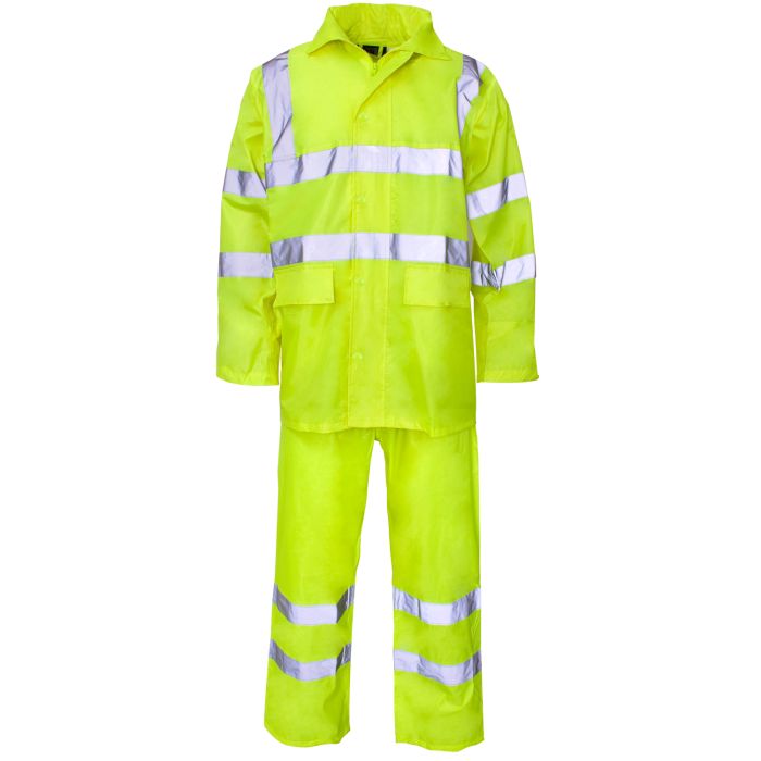 Supertouch Polyester/PVC Reflective Rainsuit