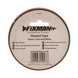 Fixman Hazard Tape - Red/White