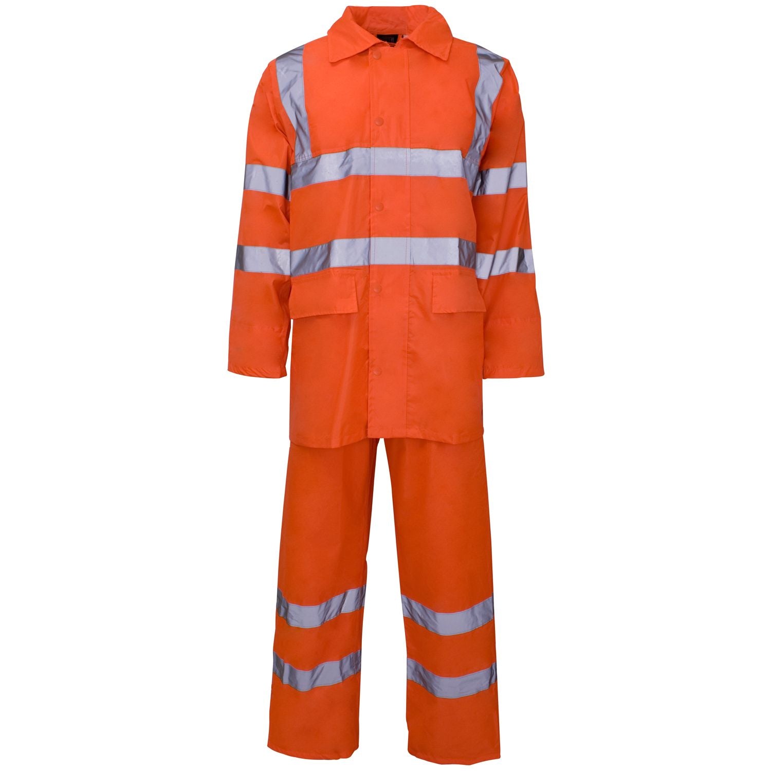 Supertouch Polyester/PVC Reflective Rainsuit