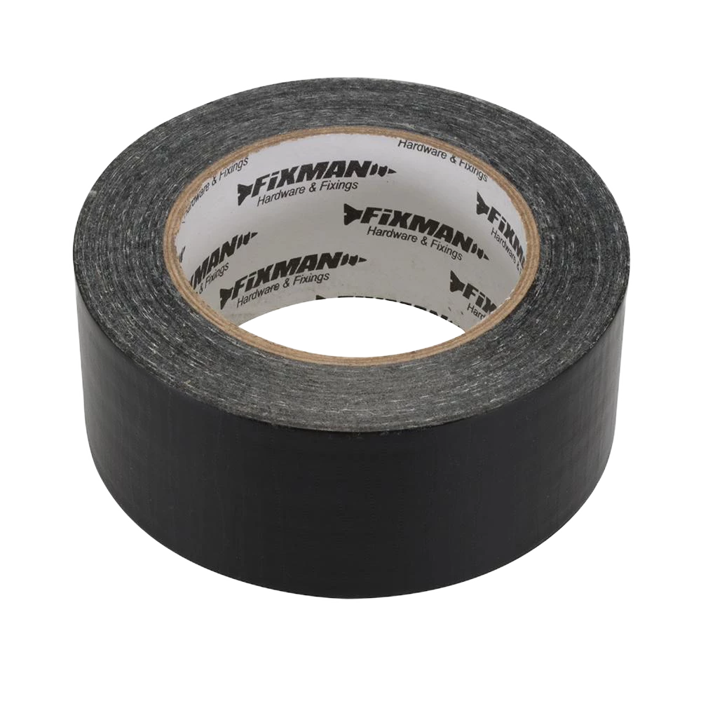 Fixman Super Heavy Duty Duct Tape - Black