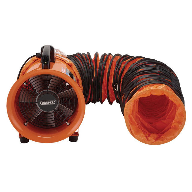 Draper Tools 230V Air Mover Ventilator, 8"/200mm, 180W