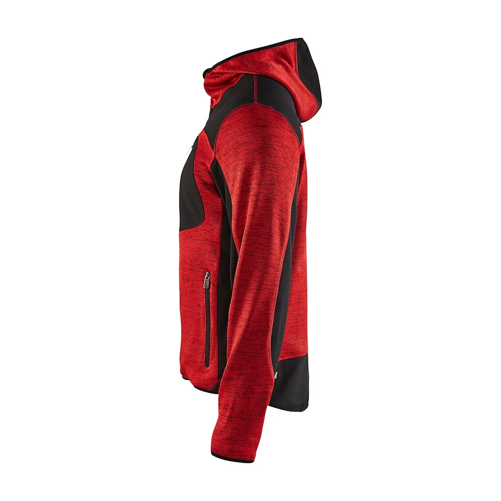 Blaklader Knitted Jacket 4930 #colour_red-black