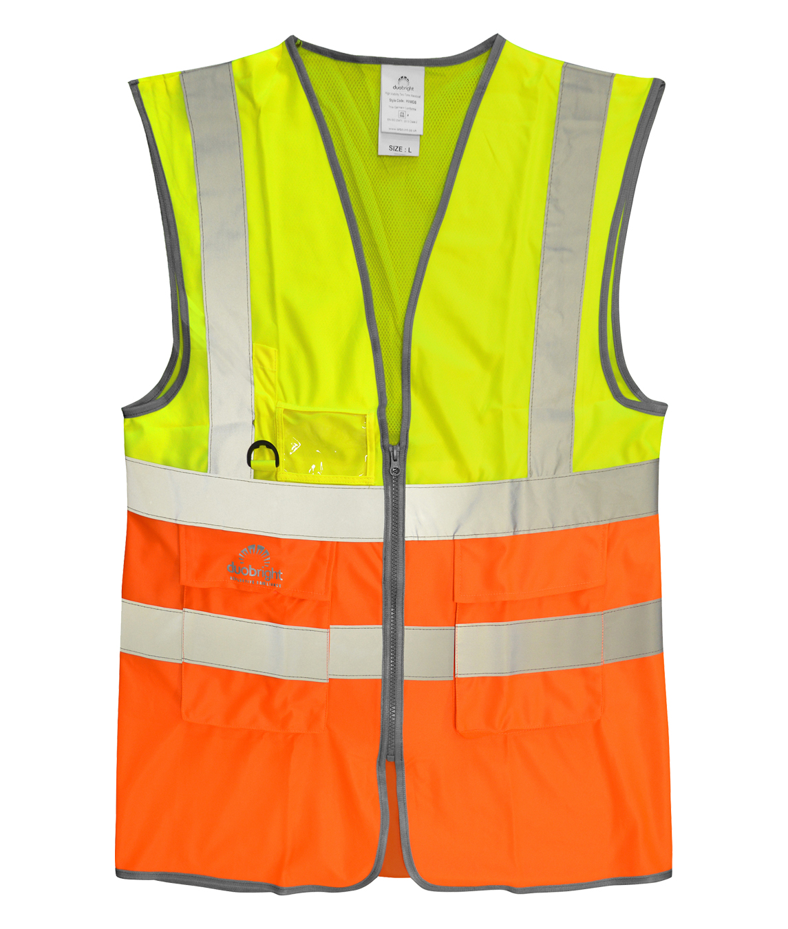 Orbit International Dhow: Hi-Vis Two Tone Waistcoat