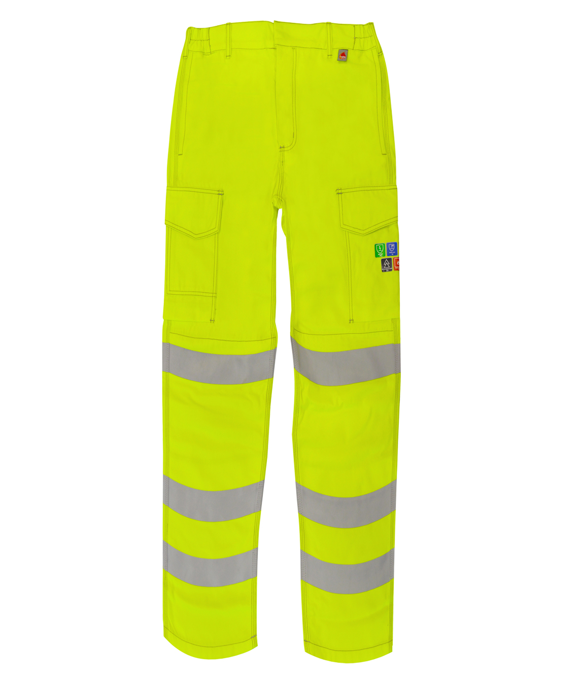 Orbit International Morse: Inherent Fr Arc Combat Trouser Hi Vis Yellow With Fr Tapes