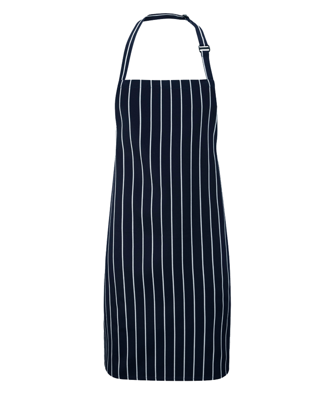 Orbit International Bib Apron: Unisex Striped Apron