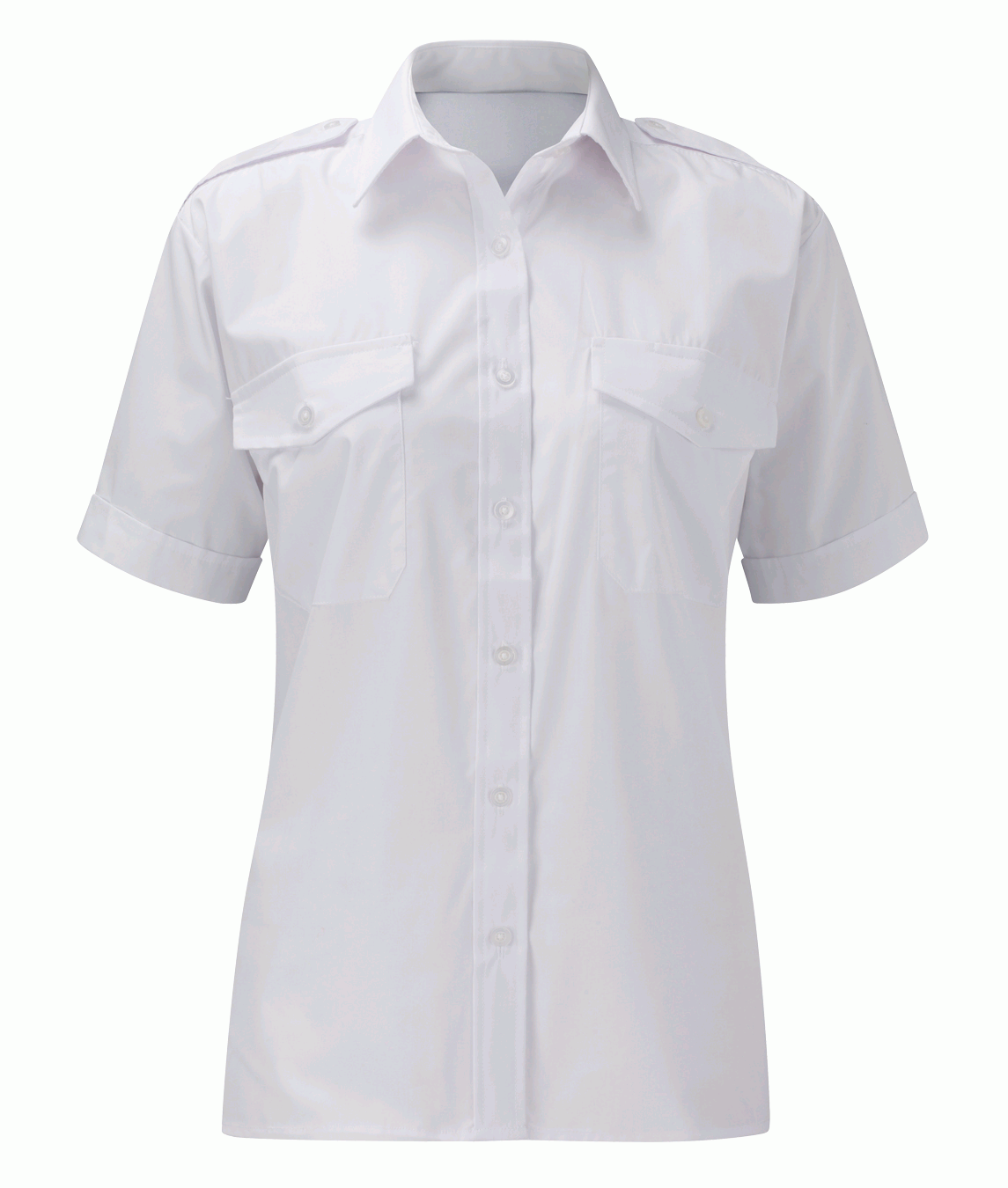 Orbit International Pilot Blouse: Short Sleeve