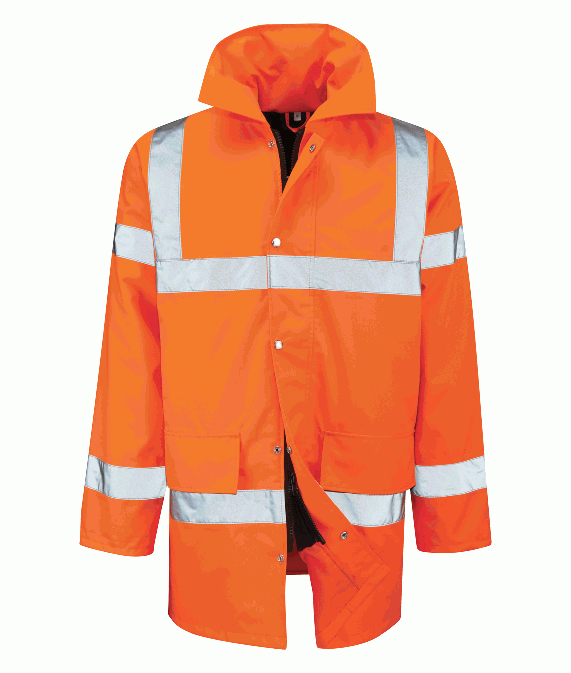 Orbit International Tristan: Orange 3/4 Lenght Jacket