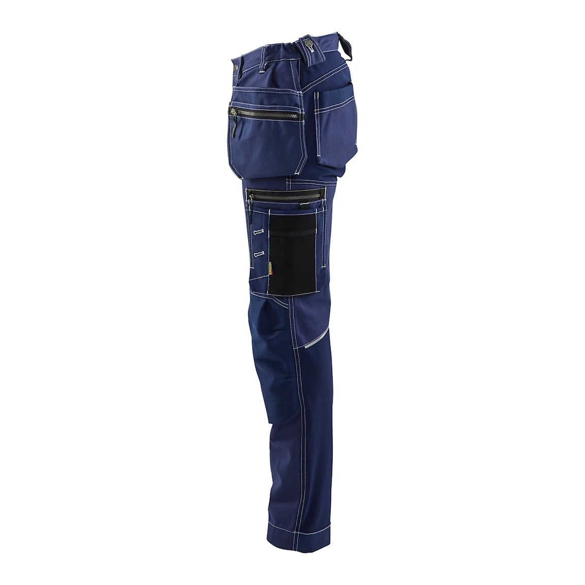 Blaklader Women's Craftsman Trousers with Stretch 7130 #colour_navy-blue