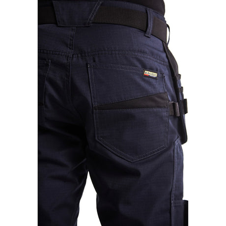 Blaklader Service Shorts with Nailpockets 1494 #colour_dark-navy-black