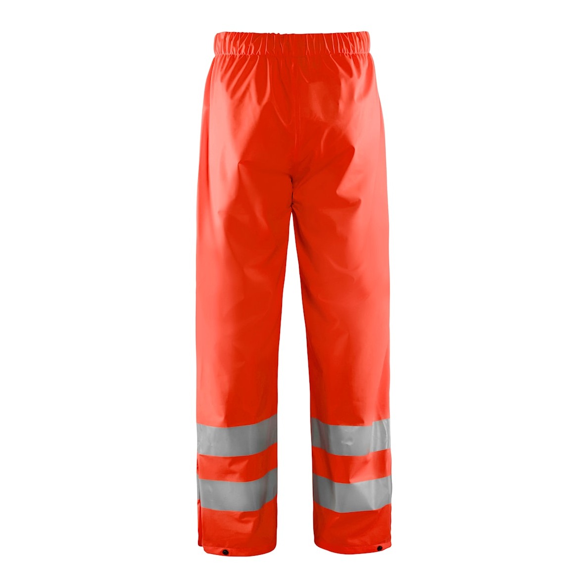 Blaklader Rain Trousers Hi-Vis Level 1 1384 #colour_red-hi-vis