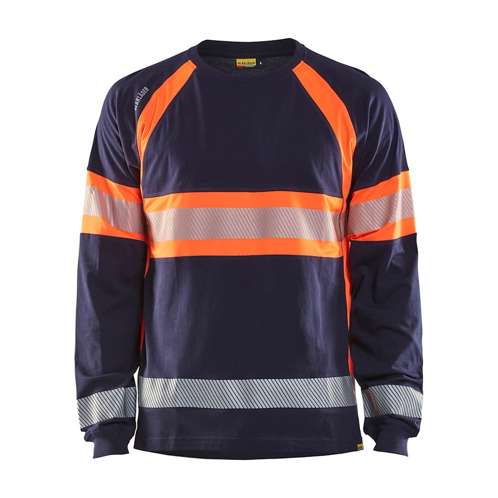 Blaklader Hi-Vis Long Sleeved T-Shirt 3510