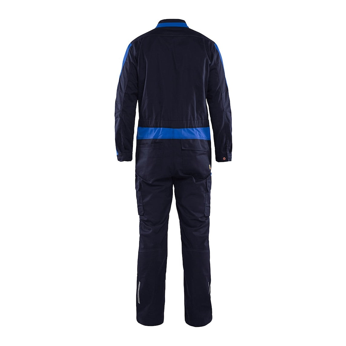 Blaklader Industry Overalls Stretch 6144 #colour_navy-blue-cornflower-blue