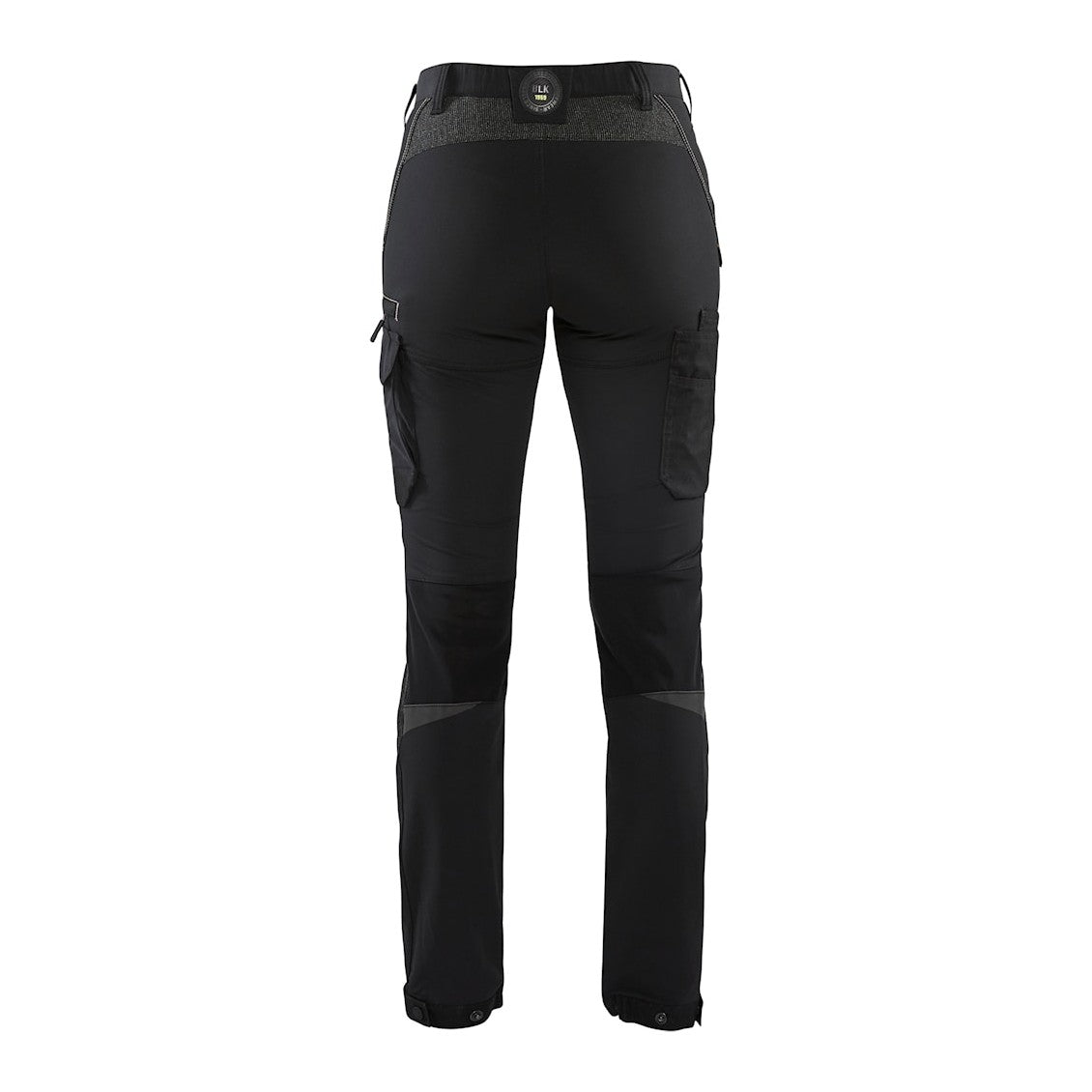 Blaklader Ladies 4-Way Stretch Service Trousers 7122 #colour_black-dark-grey