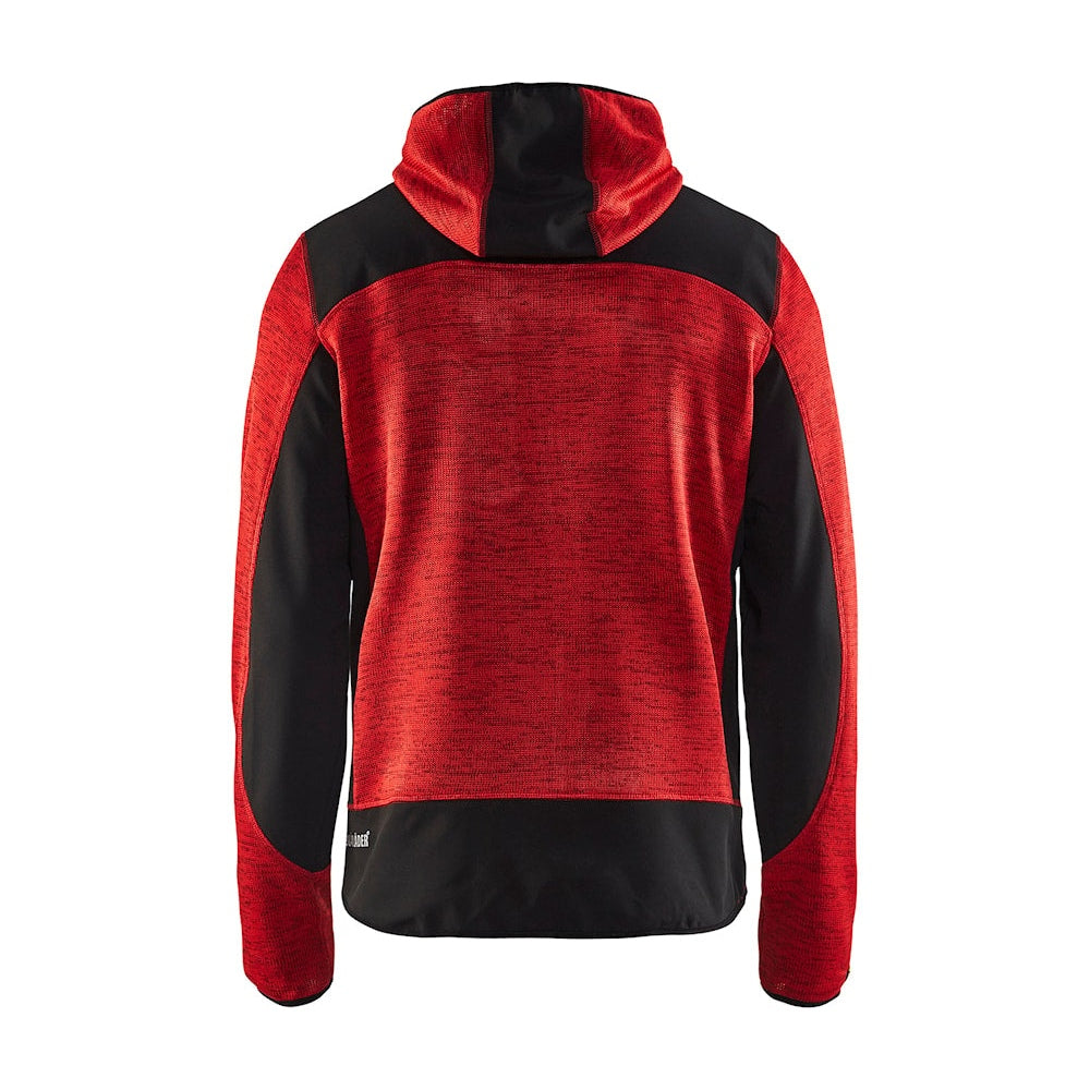 Blaklader Knitted Jacket 4930 #colour_red-black