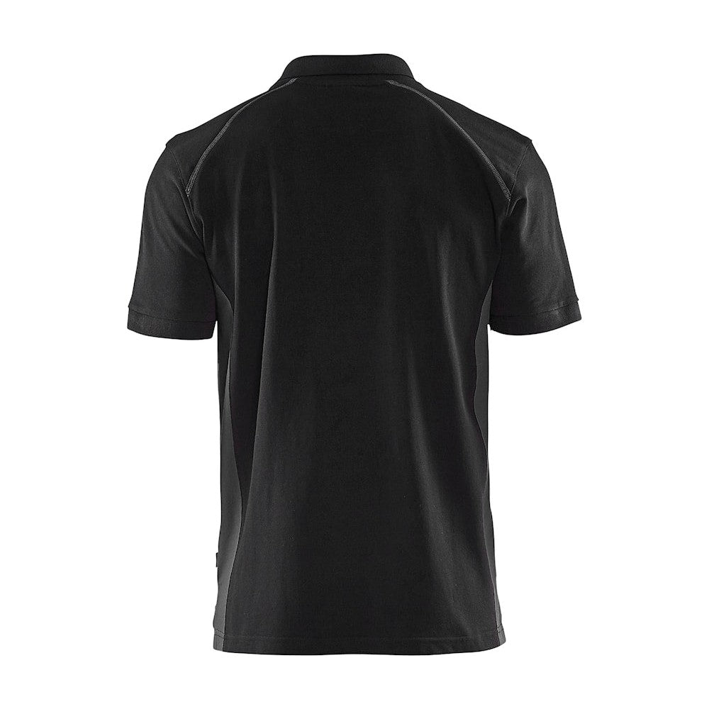 Blaklader Polo Shirt 3324 #colour_black-dark-grey