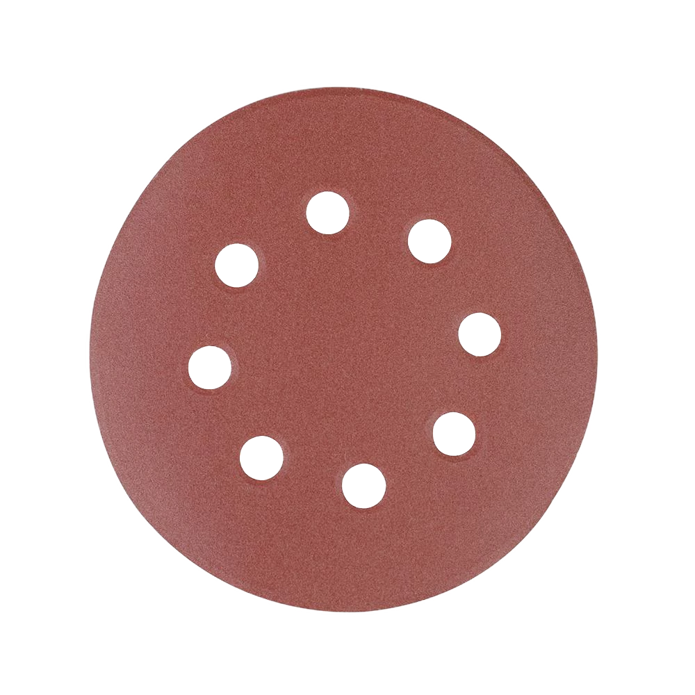 Silverline Hook & Loop Discs Punched 125mm 10Pk - 240 Grit