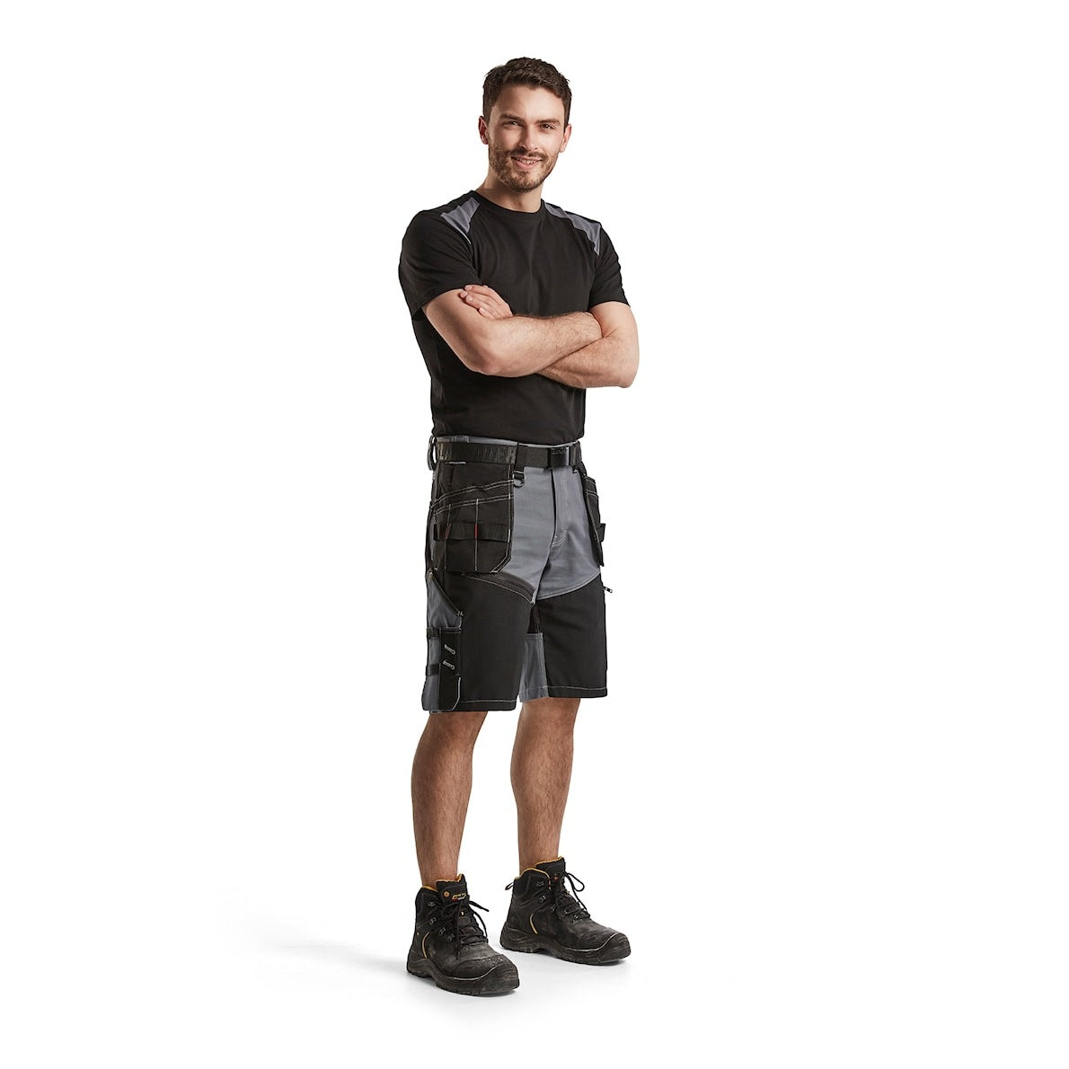 Blaklader Shorts X1500 1502 #colour_grey-black
