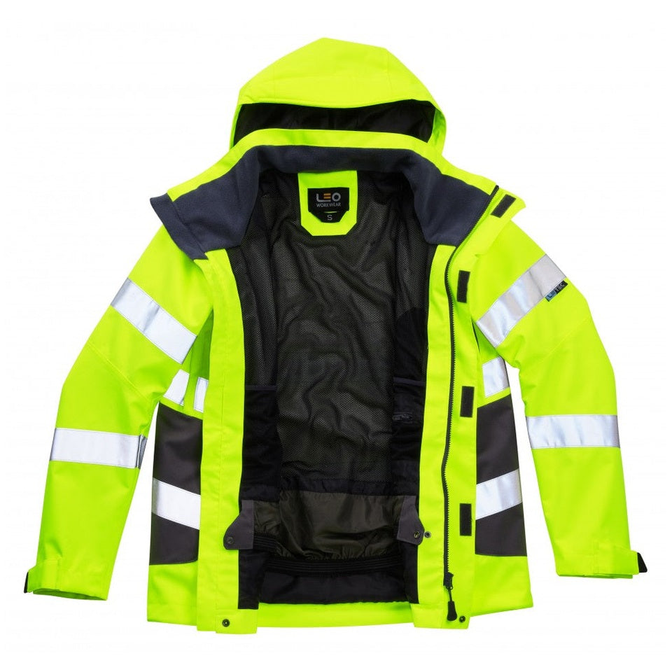 Leo Workwear EXMOOR Leo EcoViz 10K Performance + Breathable Jacket