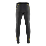 Blaklader Underwear Trousers Xlight, 100% Merino 1844 #colour_dark-grey-yellow