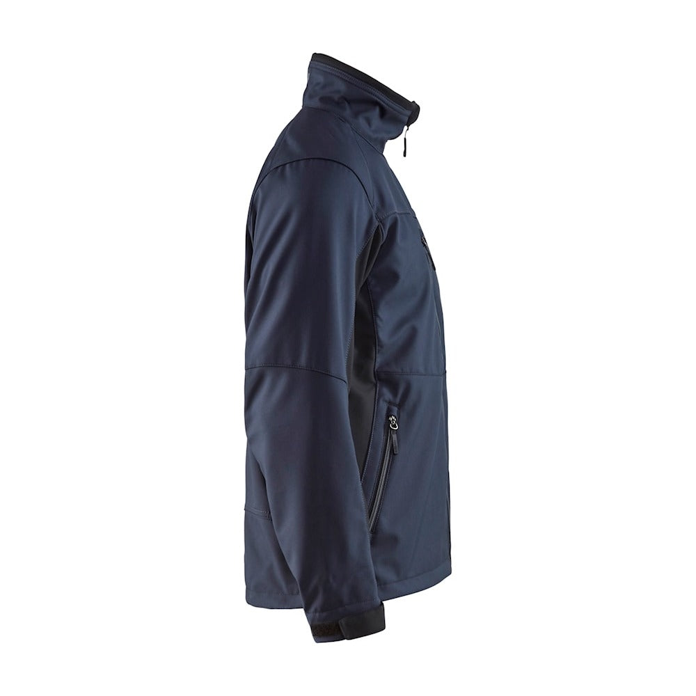 Blaklader Softshell Jacket 4950 #colour_dark-navy-black