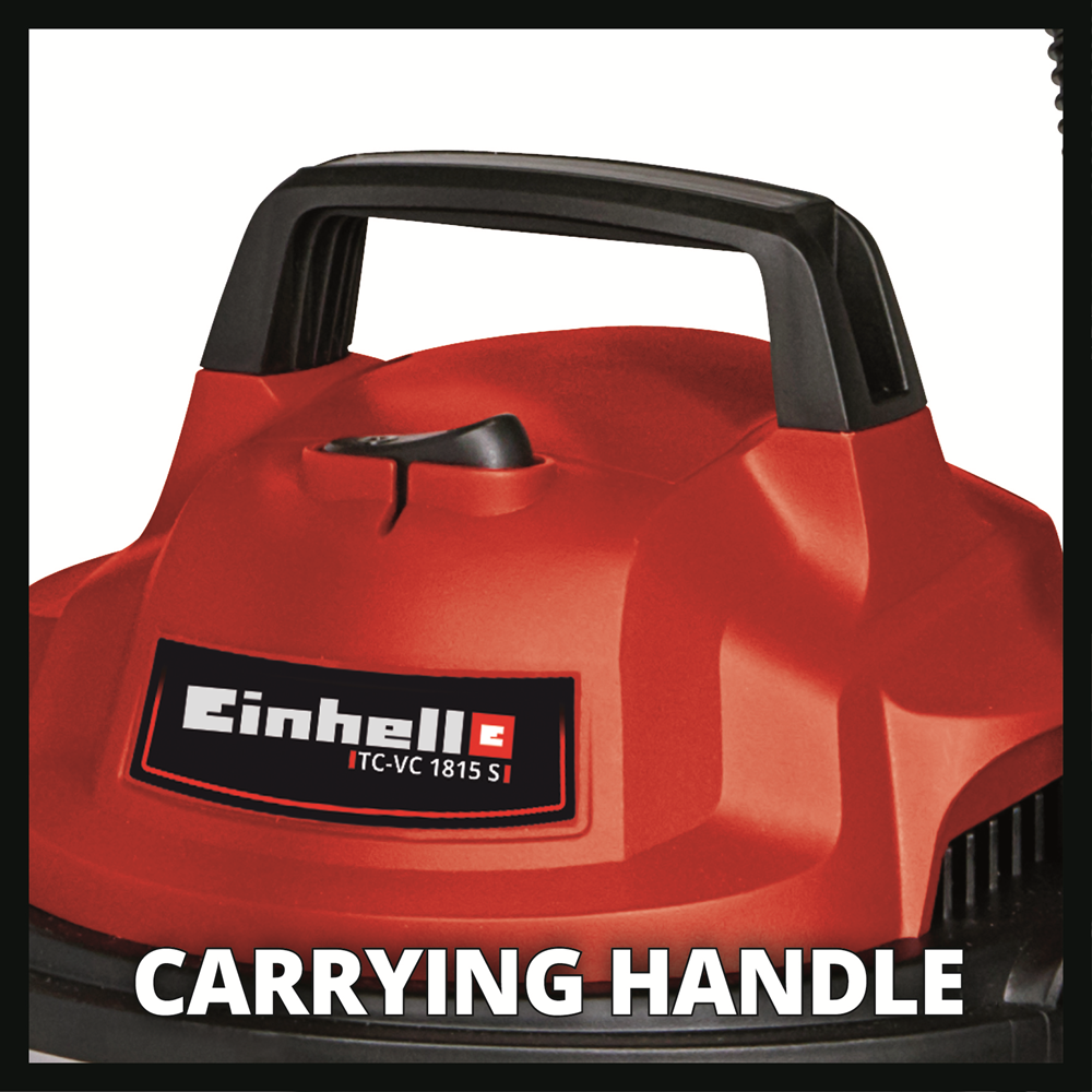 Einhell 15 Litre Stainless Steel Wet & Dry Vac (electric)
