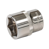 Silverline Socket 1/2" Drive 6pt Metric