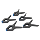 Silverline Spring Clamps 5pk - 200mm Length/100mm Jaw