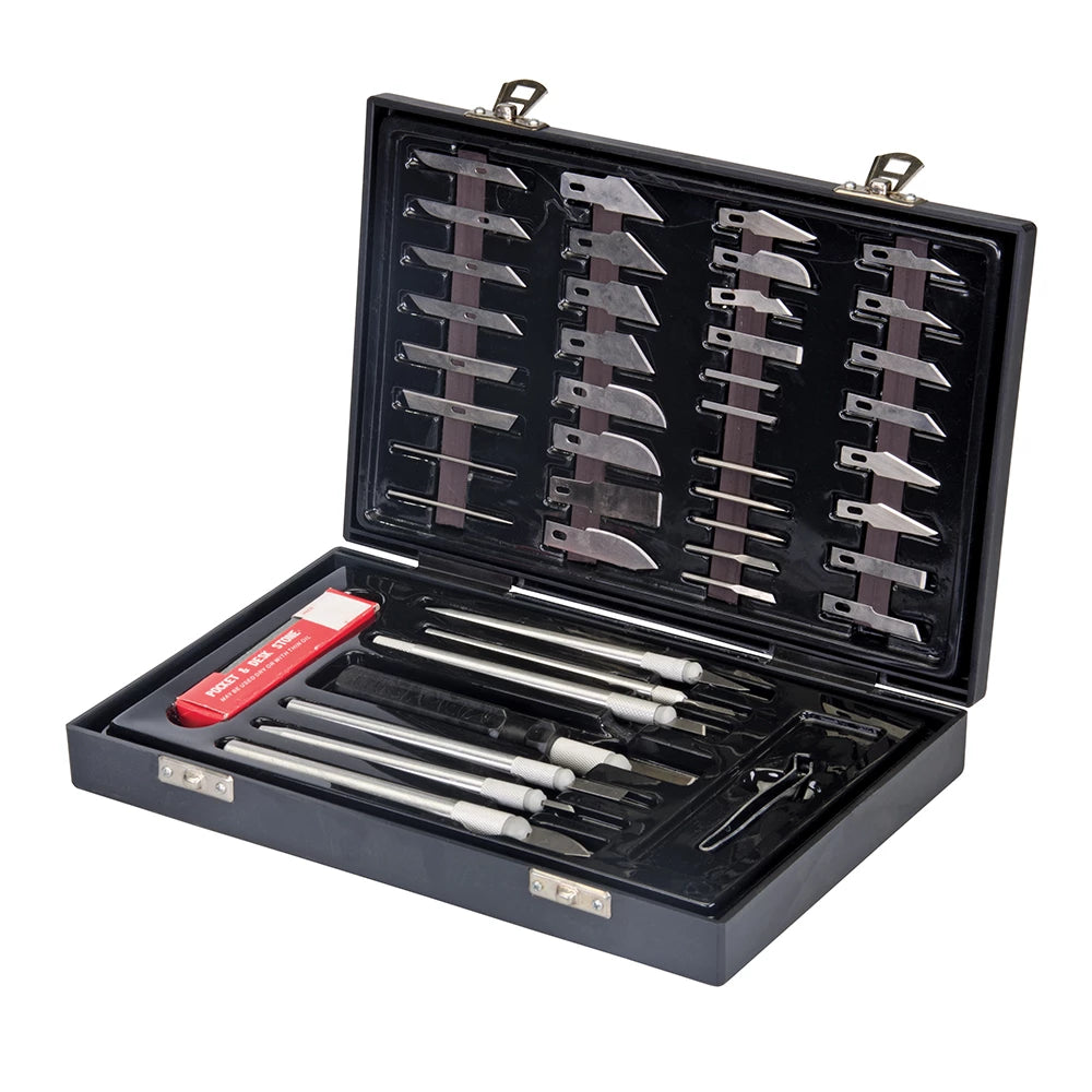 Silverline Hobby Knife Set 51Pce