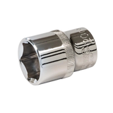 Silverline Socket 1/2" Drive 6pt Metric