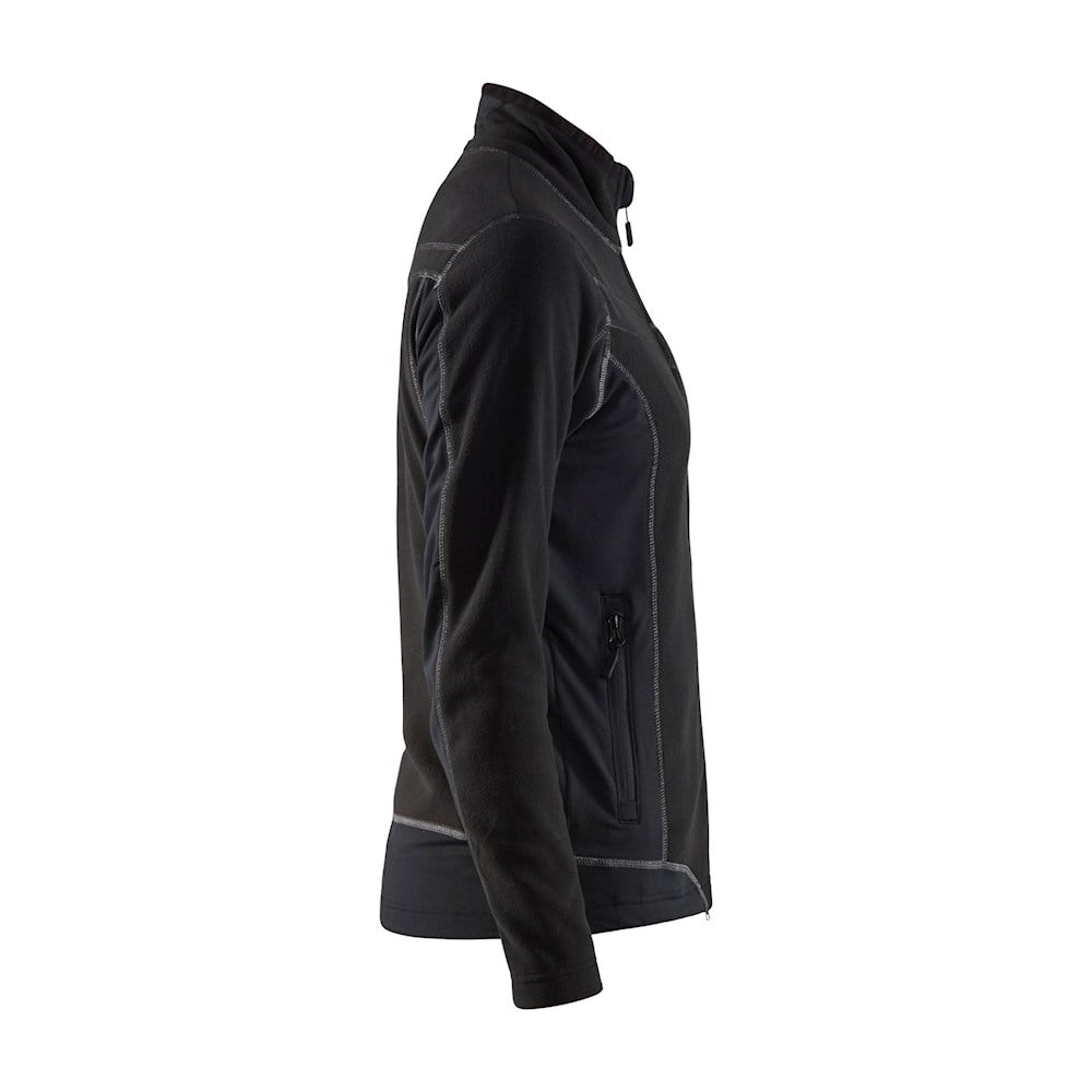 Blaklader Women's Micro Fleece Jacket 4924 #colour_black