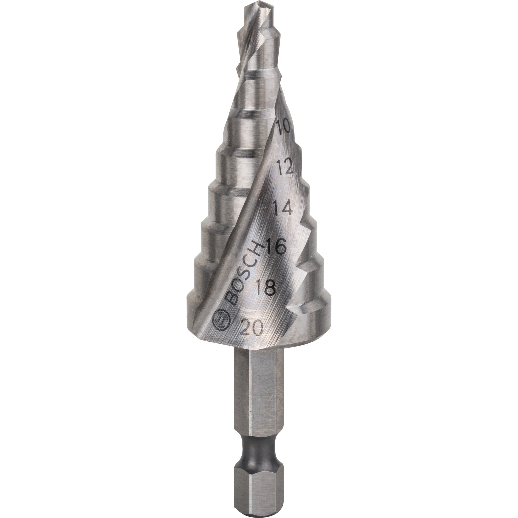 Bosch Professional Step Drill Bit HSS 1/4" Hex - 4-20mm