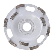 Bosch Professional Double Row Diamond Grinding Head for Concrete - High Speed, 125 x 22.23 x 5 mm Expert