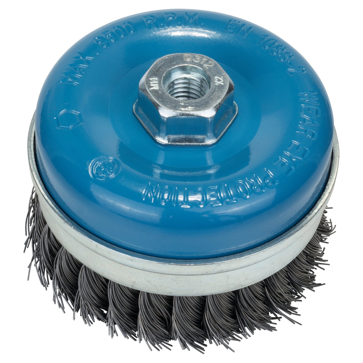 Bosch Professional Cup Brush - 100mm, Knotted Wire, 0.5mm Steel (M14)