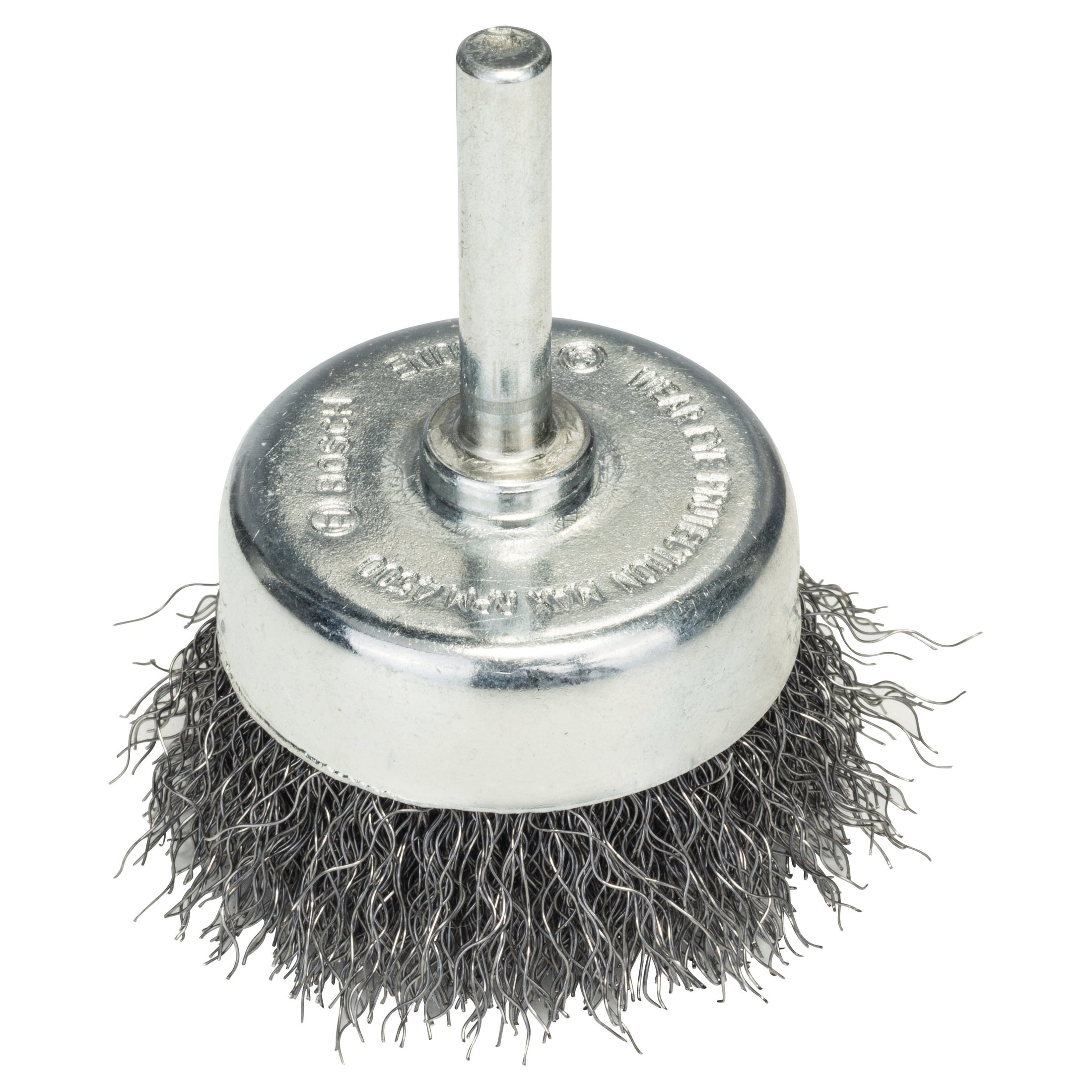 Bosch Professional Cup Brush - Crimped Steel, 50x0.2mm, 50mm