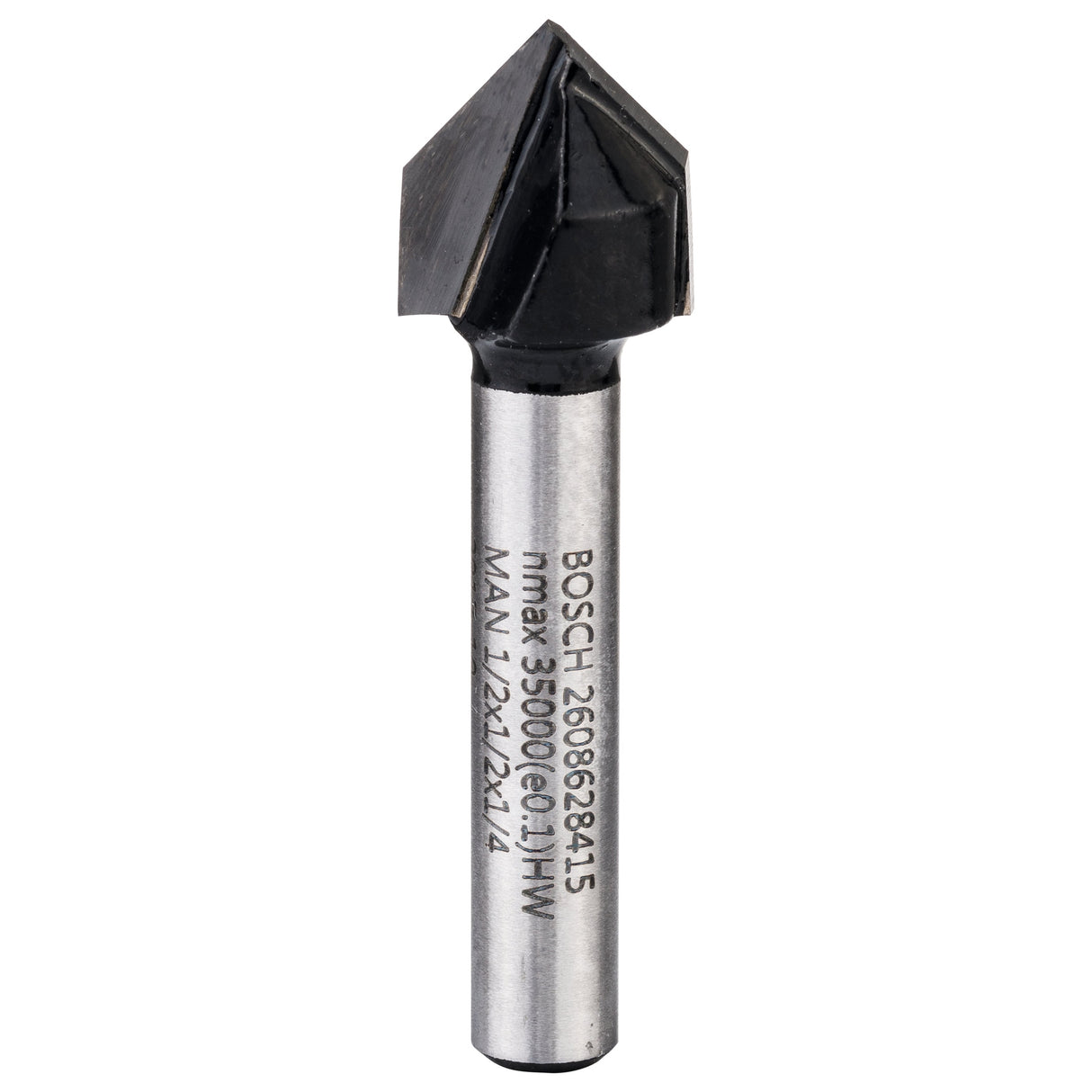 Bosch Professional Straight Bit 1/4, D1 12.7mm, L 12.7mm, G 45mm, 90°